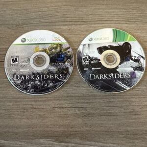 Darksiders 1 and 2 Bundle (Microsoft Xbox 360) Lot‎ of 2 - Tested